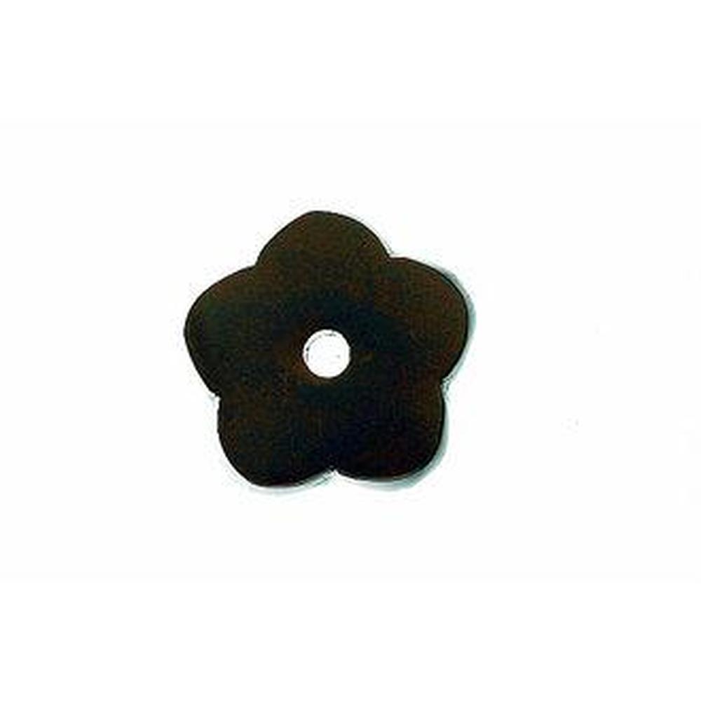 Top Knobs M1425 Aspen Flower Backplate 1 Inch