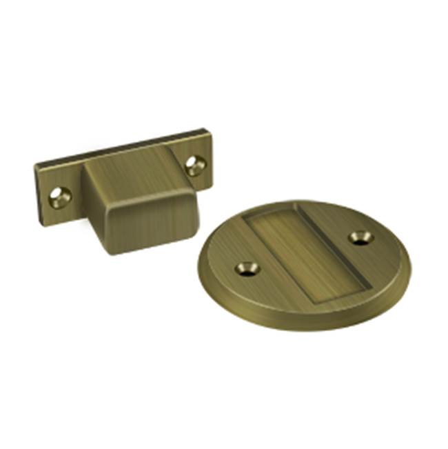 Deltana MDHF25 Magnetic Door Holder Flush 2-1/2 Diameter