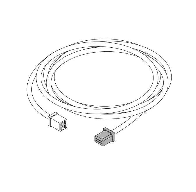 Effe ME82000053 Bus cable 7mt. 22' 11" 19/32