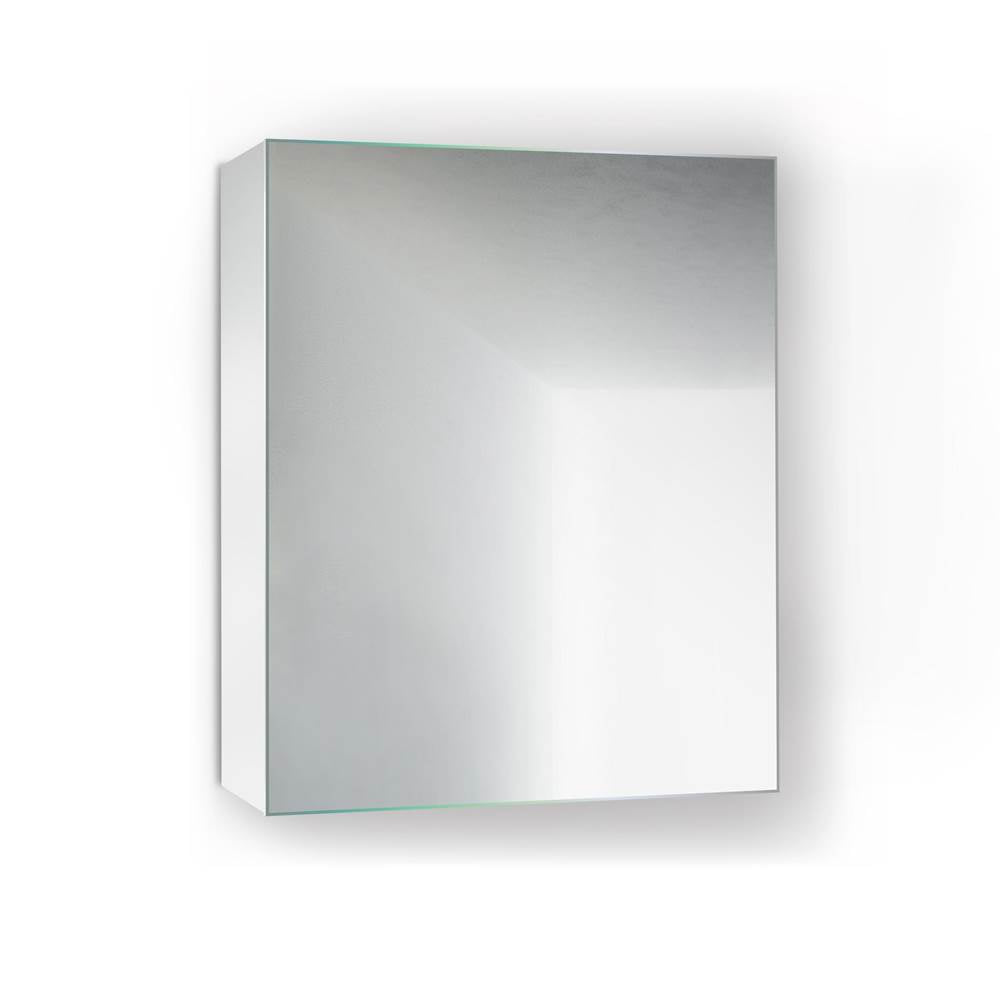 Krugg PLAZA2430 Krugg Medicine Cabinet Recess or Surface Mount Blum Hinge 170 Degree Soft Close (24x30)