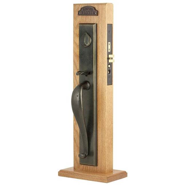 Emtek 3026DRH Dummy , Rectangular Full Length Mortise , Durango Lever , RH - Parent