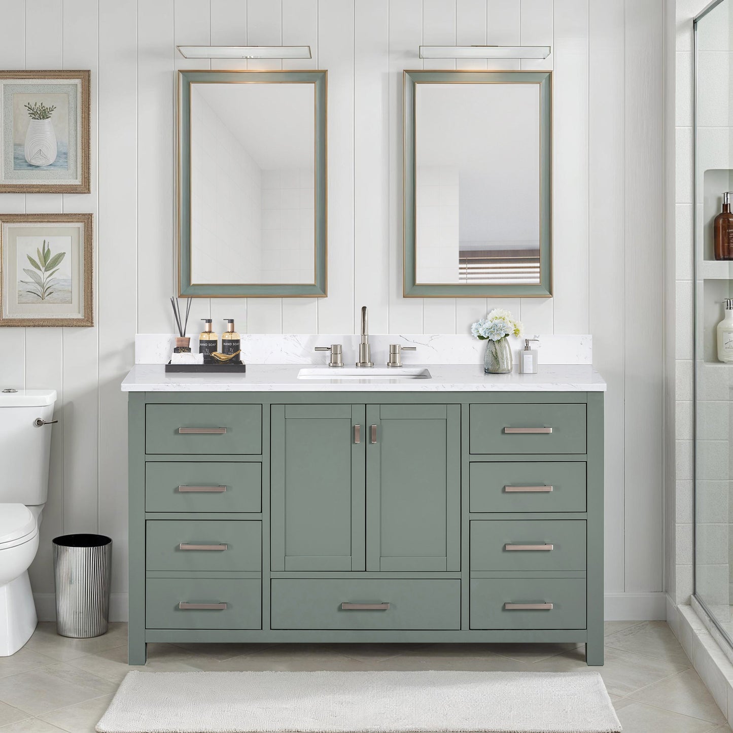 Avanity MODERO-VS61Modero 61 in. Single Sink Bathroom Vanity with Top