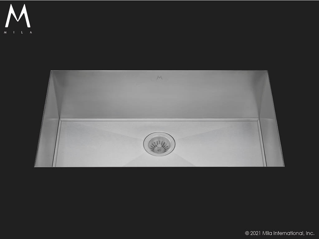 Mila MOUS-803SB Orion Single Bowl Sink