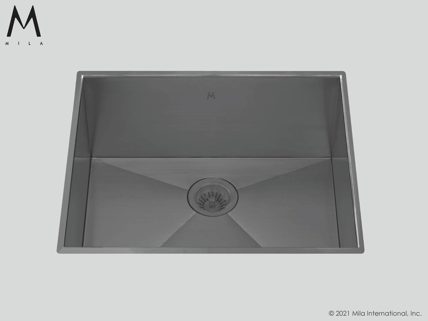 Mila MPOFS-653 Profile Single Bowl Flush Mount Sink