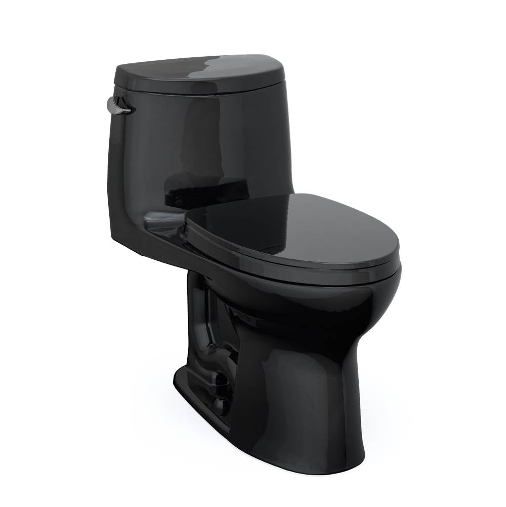 Toto MS604124CEF#51 Ultramax Ii One-Piece Elongated 1.28 GPF Universal Height Toilet With Ss124 Softclose Seat, Washlet+ Ready