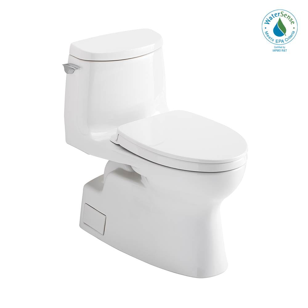 Toto MS614124CUFG Carlyle Ii 1G One-Piece Elongated 1.0 GPF Universal Height Toilet With Cefiontect and Ss124 Softclose Seat, Washlet+ Ready - Parent