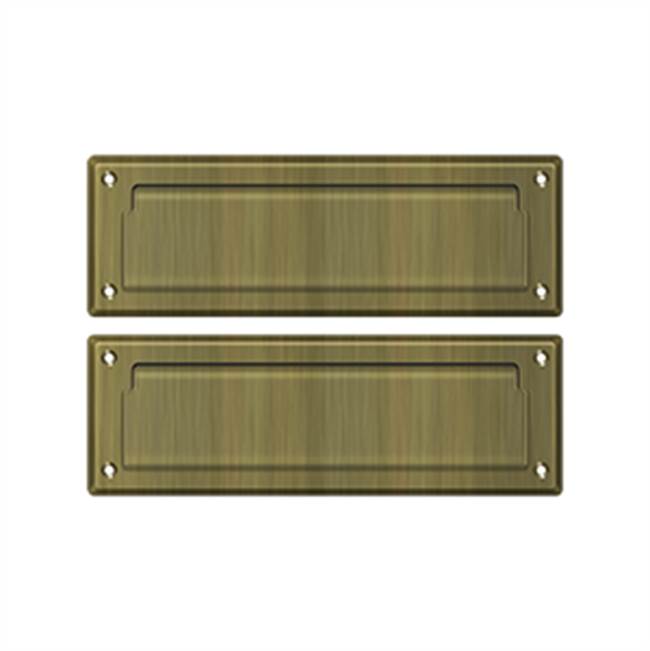 Deltana MS627 Mail Slot 8-7/8 With Back Plate