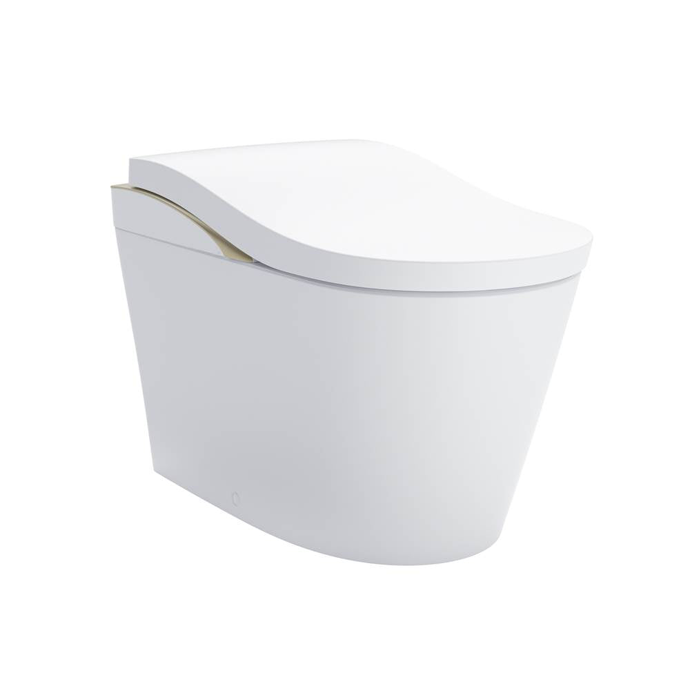 Toto MS8732CUMFGB Neorest LS Dual Flush 1.0 Or 0.8 Gf Integrated Bidet Toilet With Black Trim
