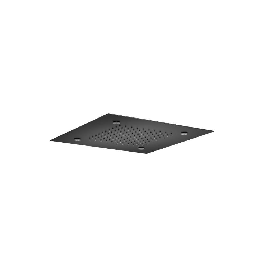 Flusso MSS.15S 15" Stainless Steel Flush Mount Rainhead With Mist Flow
