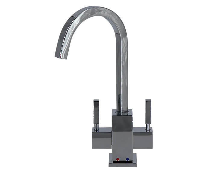 Mountain Plumbing MT1881-NL Hot Cold Water Faucet with Contemporary Square Body - Parent