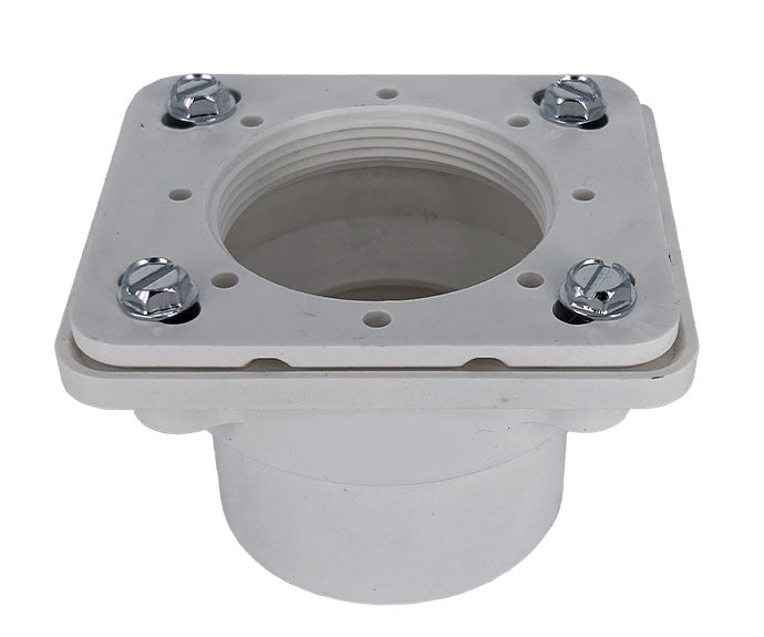 Mountain Plumbing MT501P-ROUGH Shower Drain Body - PVC Rough-In - Rectangular