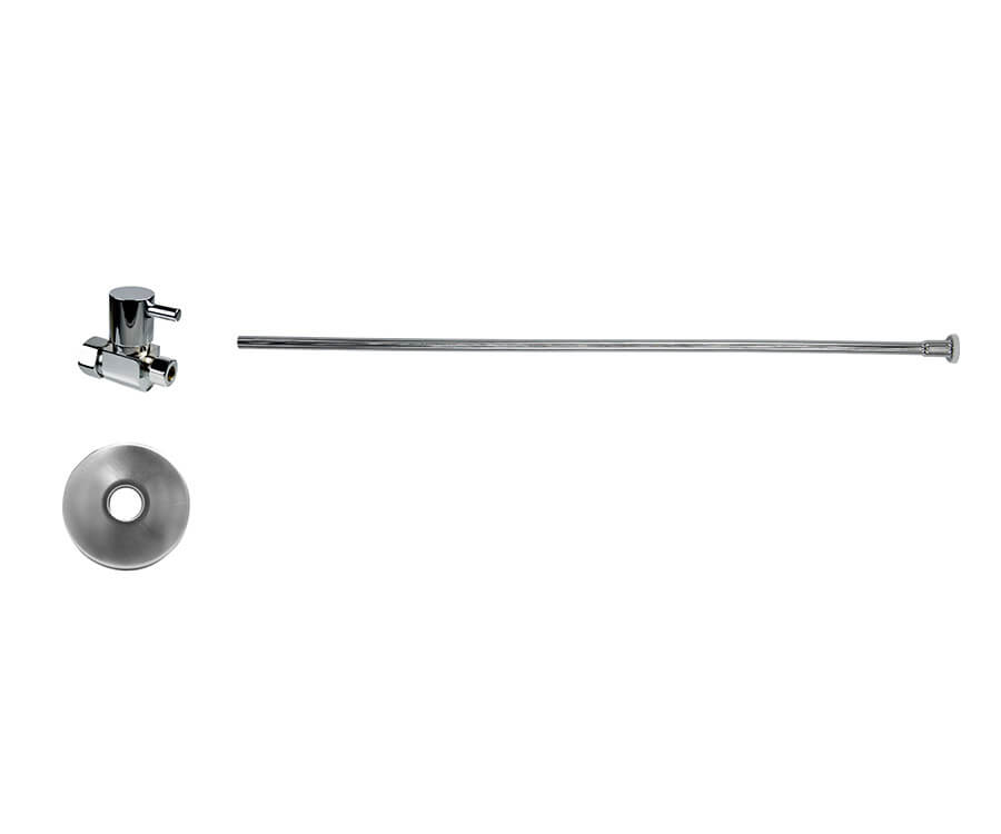 Mountain Plumbing MT5122L-NL Toilet Supply Kit Straight Contemporary Lever Handle x 3/8" Compression Outlet - Parent