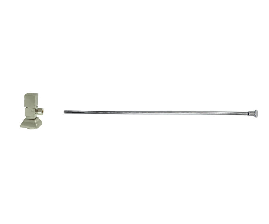 Mountain Plumbing MT5831-NL Toilet Supply Kit Angle Contemporary Square Handle Inlet - Parent