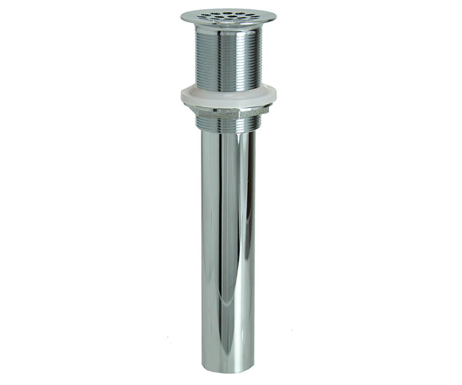 Mountain Plumbing MT740-2 20 Hole Brass Lavatory Grid Drain 6" Tailpiece without Overflow - Parent