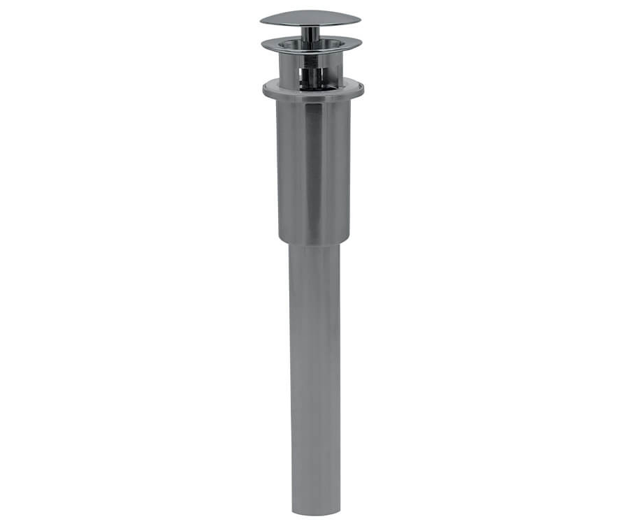 Mountain Plumbing MT744-3 Dome Style Round Lavatory Drain With Overflow & Stationary Dome - Parent