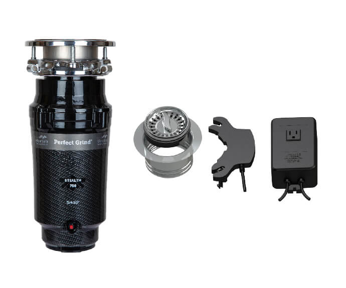 Mountain Plumbing MT777BF Batch Feed Waste Disposer System Kit With 3-Bolt Mount 3/4 Hp Disposer - Parent
