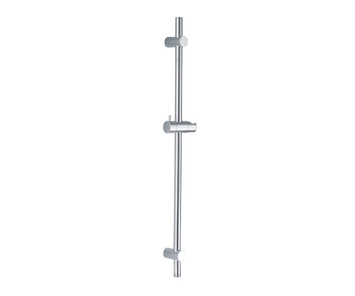 Mountain MT9SRW Mountain Re-Vive Wall Mounted Stainless Steel Shower Rail w/Bottom Outlet Integral Waterway ? Round - Parent