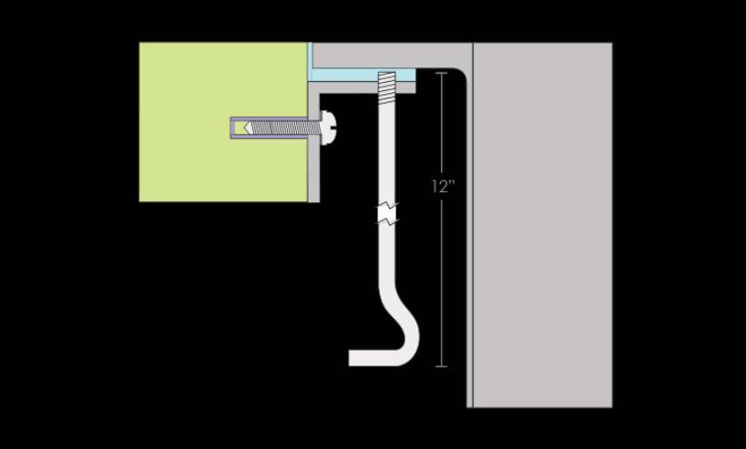 Mila MTK-613SS Sink Flush-Mounting Kit