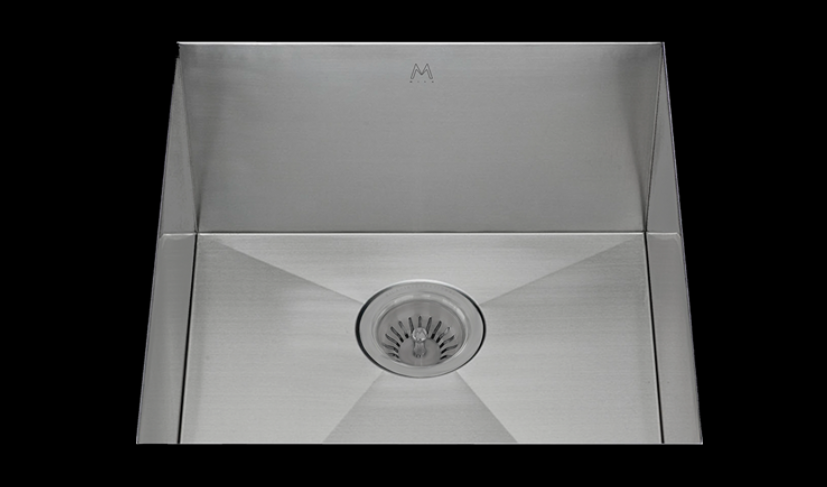 Mila MUS-301SB Flatiron Single Bowl Sink