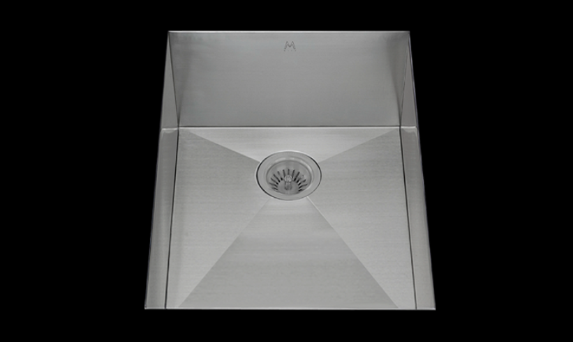 Mila MUS-801SB Flatiron Single Bowl Sink