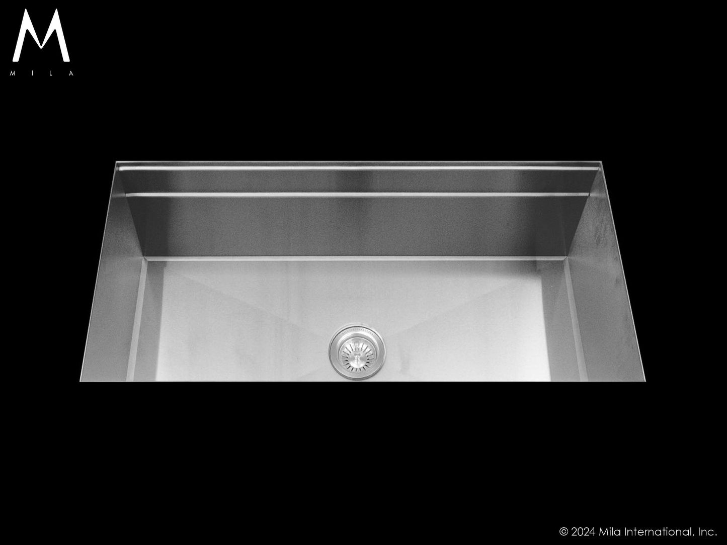 Mila MUWS-631 Workstation Single Bowl Flush-Mount