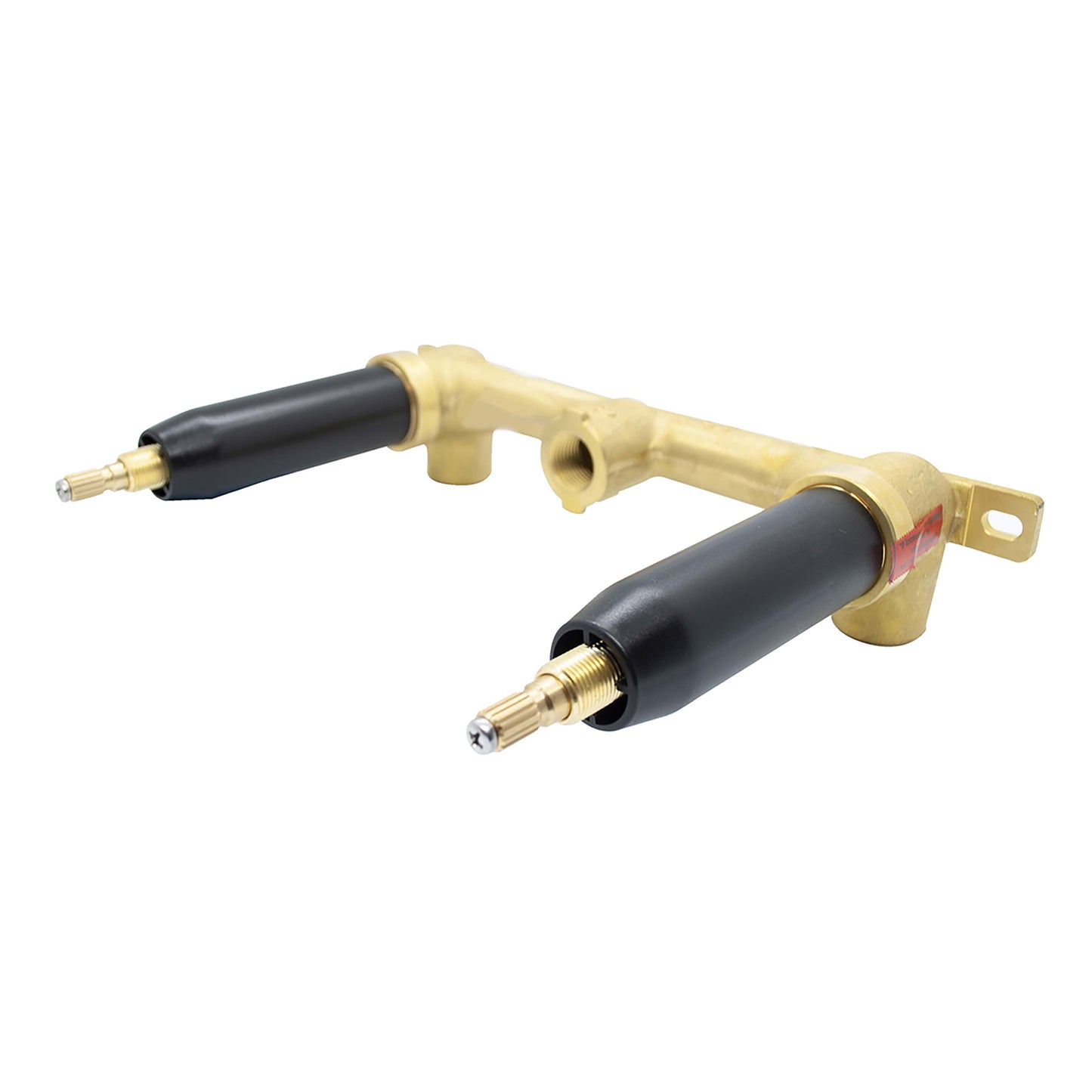 Newport Brass 1-532U 2-Valve rough with 1/2" NPT outlets.
