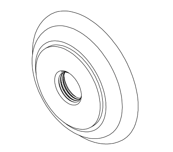 Newport Brass 10050 Escutcheon Wall Valve - Parent