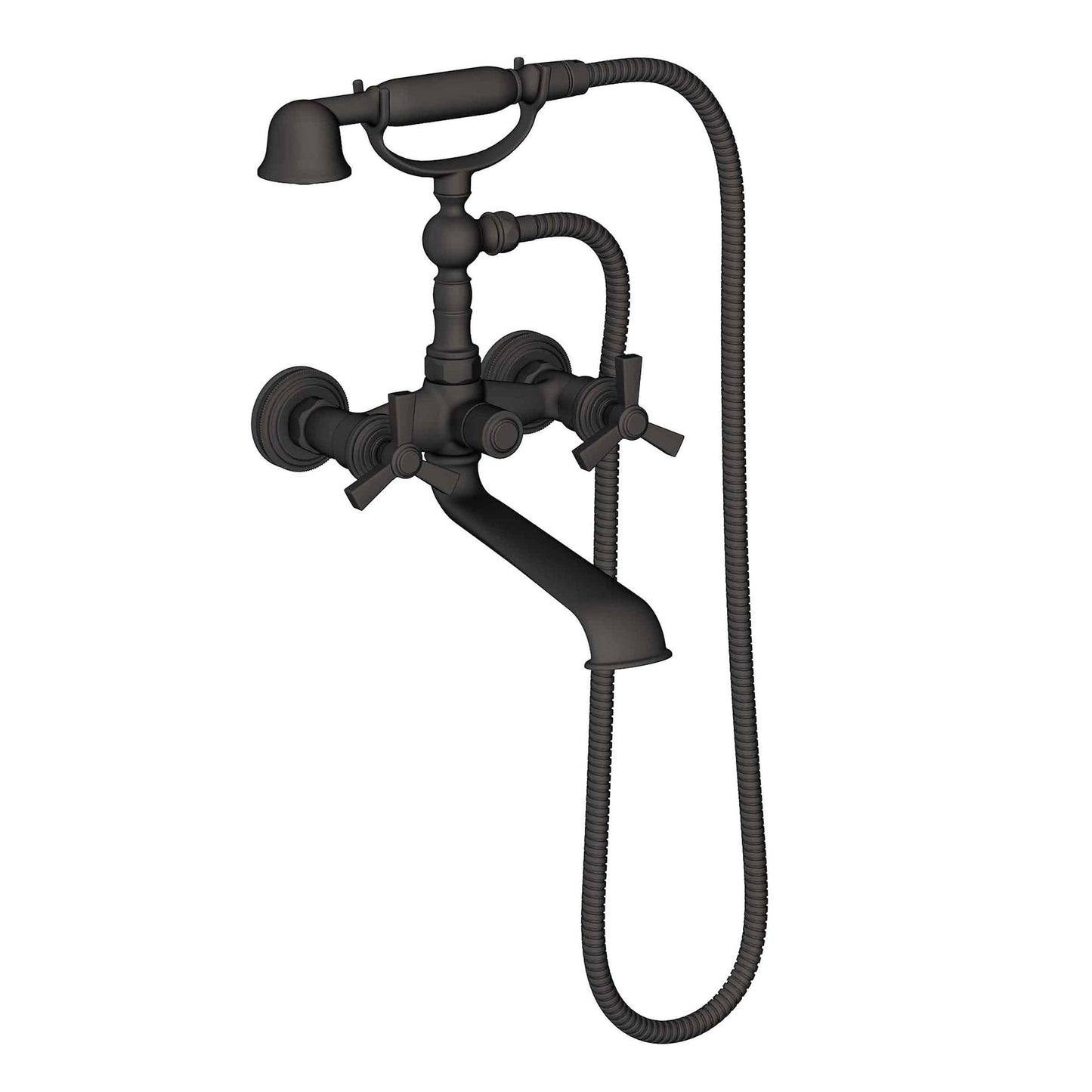 Newport Brass 1600-4282 Miro Exposed Tub & Hand Shower Set - Wall Mount