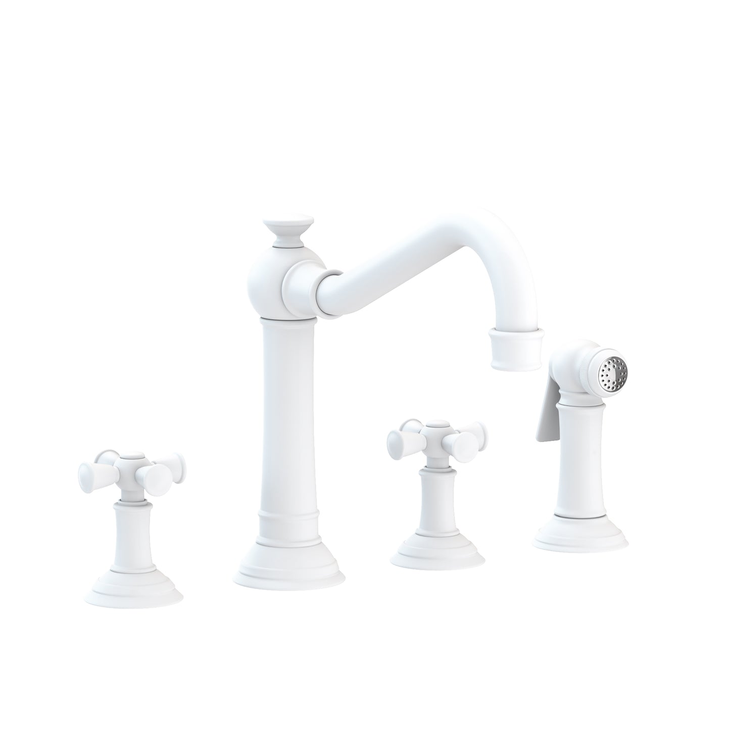 Newport Brass 2470-5432 Jacobean Kitchen Faucet with Side Spray