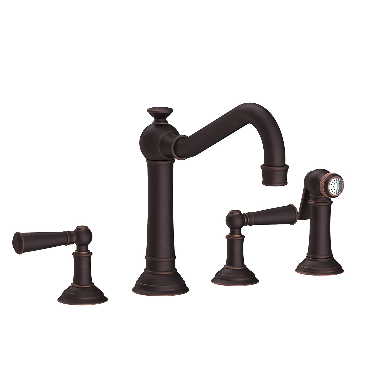 Newport Brass 2470-5433 Jacobean Kitchen Faucet with Side Spray