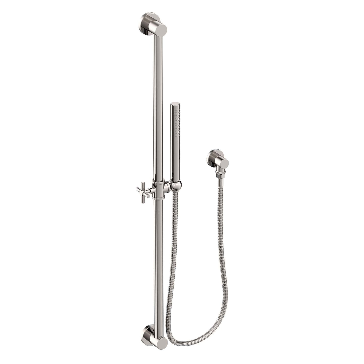 Newport Brass 280S Slide Bar With Single Function Hand Shower Set