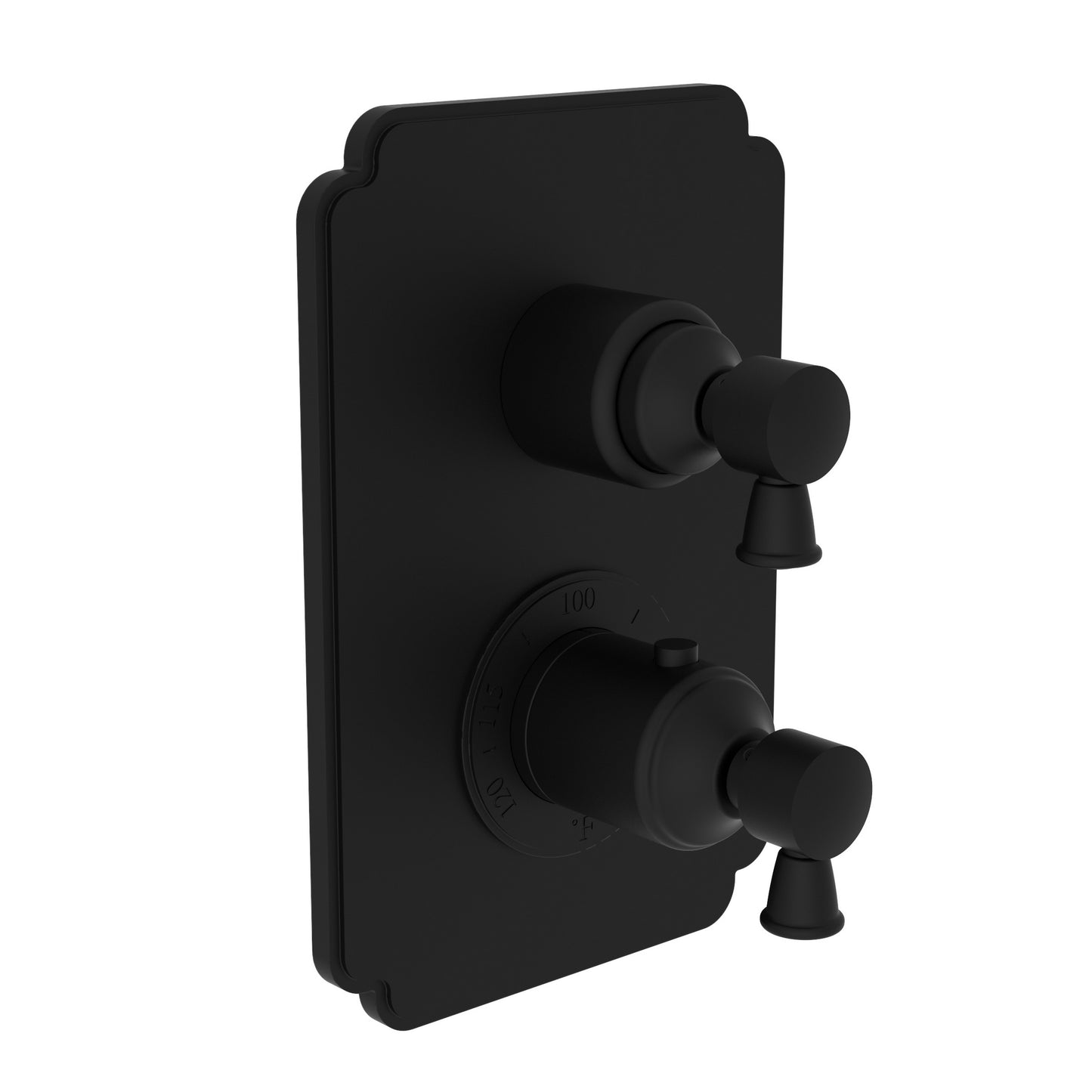 Newport Brass 3-1203TS Metropole 1/2" Square Thermostatic Trim Plate with Handle