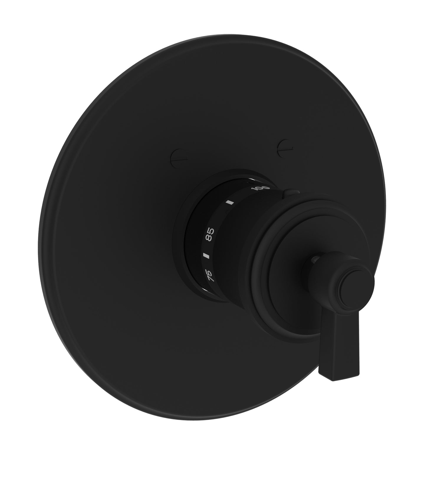 Newport Brass 3-1624TR Miro 3/4" Round Thermostatic Trim Plate with Handle