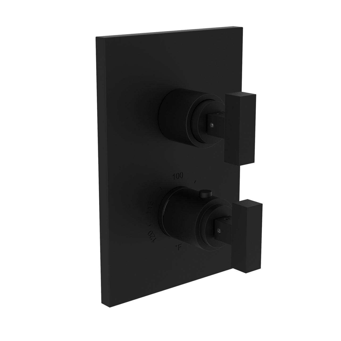 Newport Brass 3-2023TS Skylar 1/2" Square Thermostatic Trim Plate with Handle