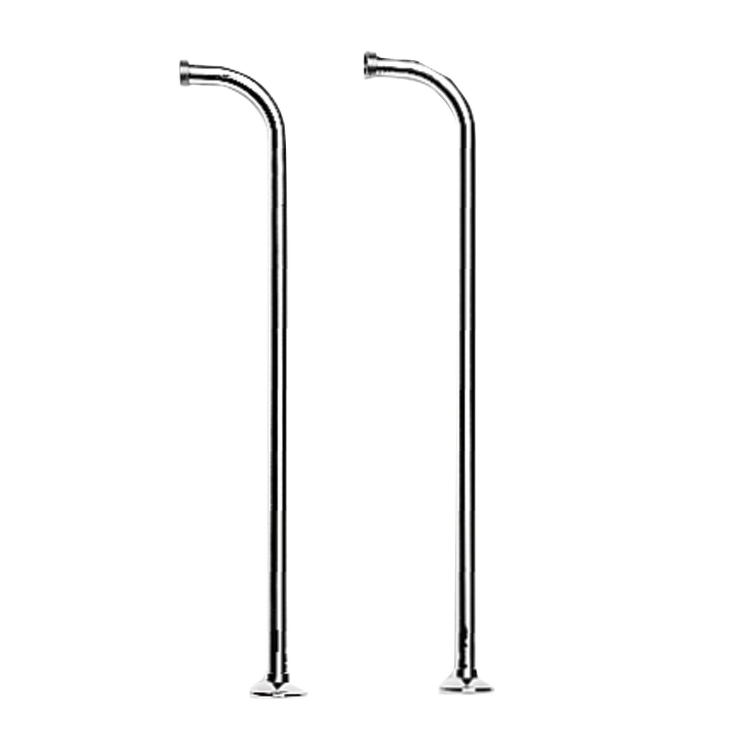 Newport Brass 3-226 Fairfield Floor Riser Kit for Exposed Tub & Hand Shower Set