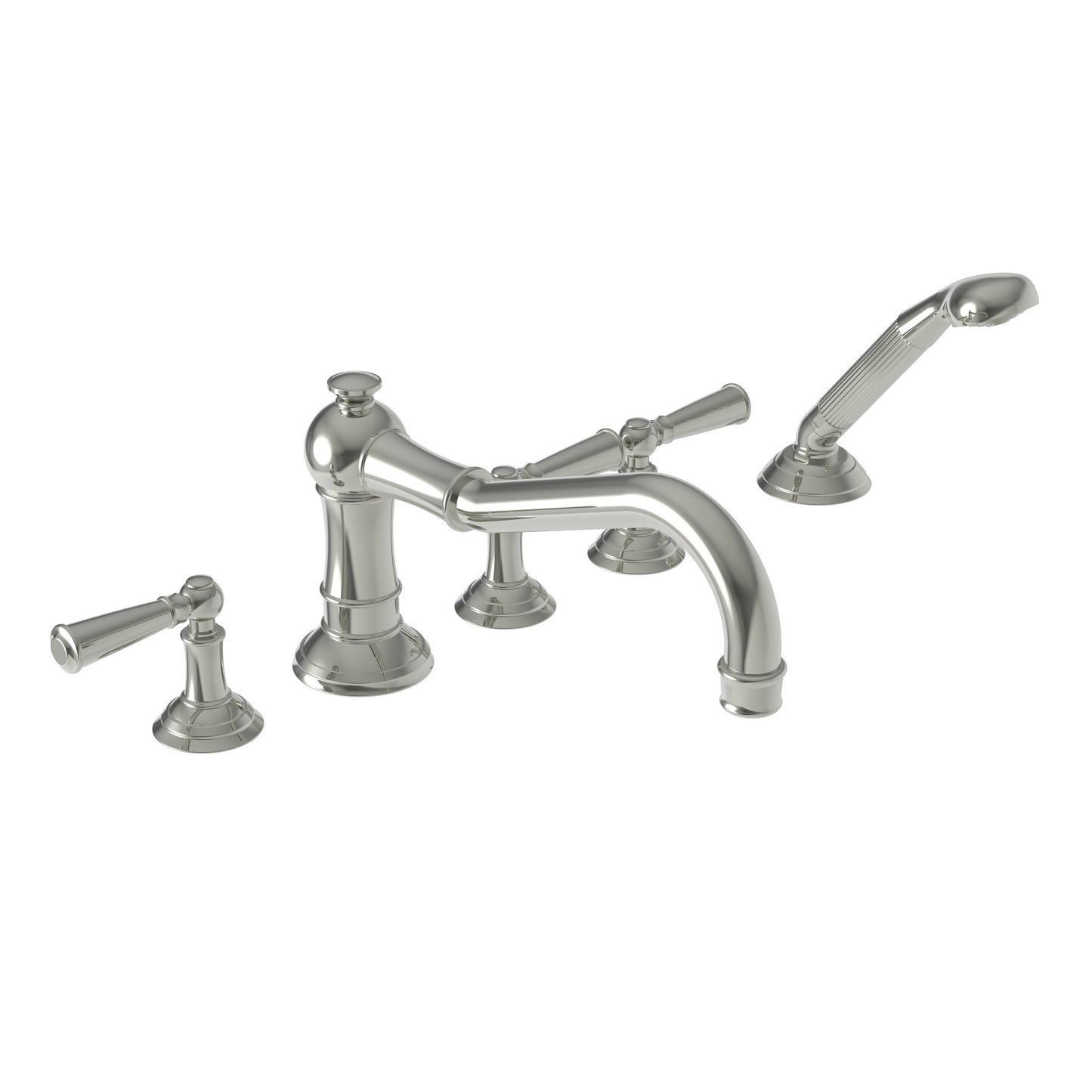 Newport Brass 3-2477 Jacobean Roman Tub Faucet With Hand Shower