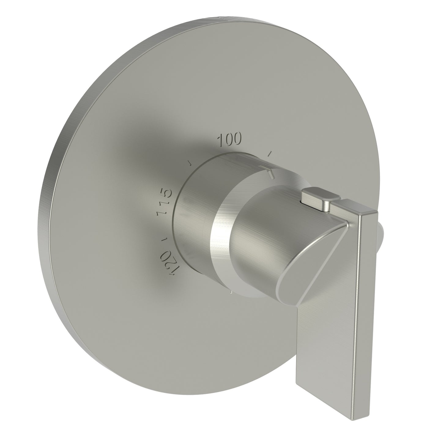 Newport Brass 3-2484TR Priya 3/4" Round Thermostatic Trim Plate with Handle