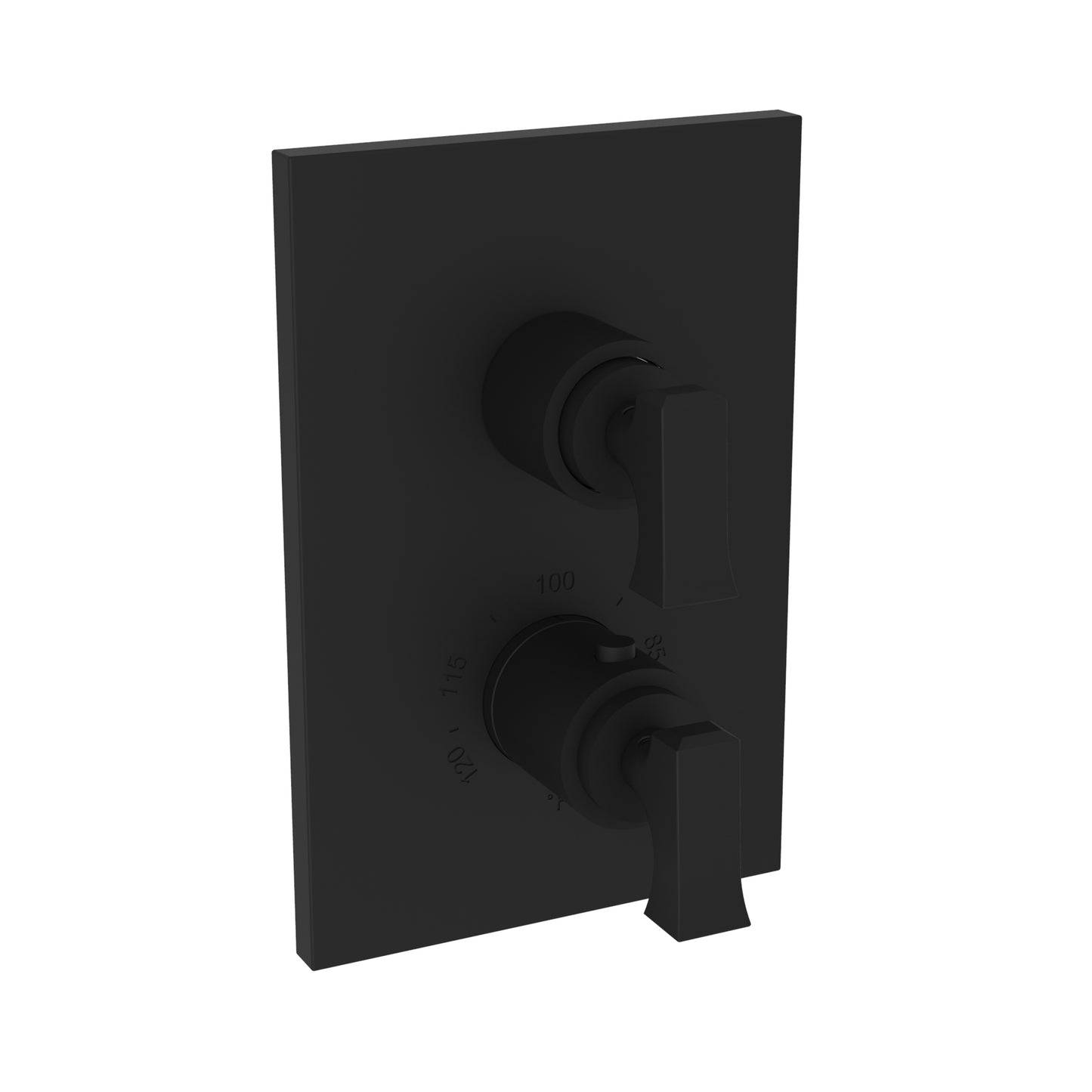 Newport Brass 3-2573TS Joffrey 1/2" Square Thermostatic Trim Plate with Handle