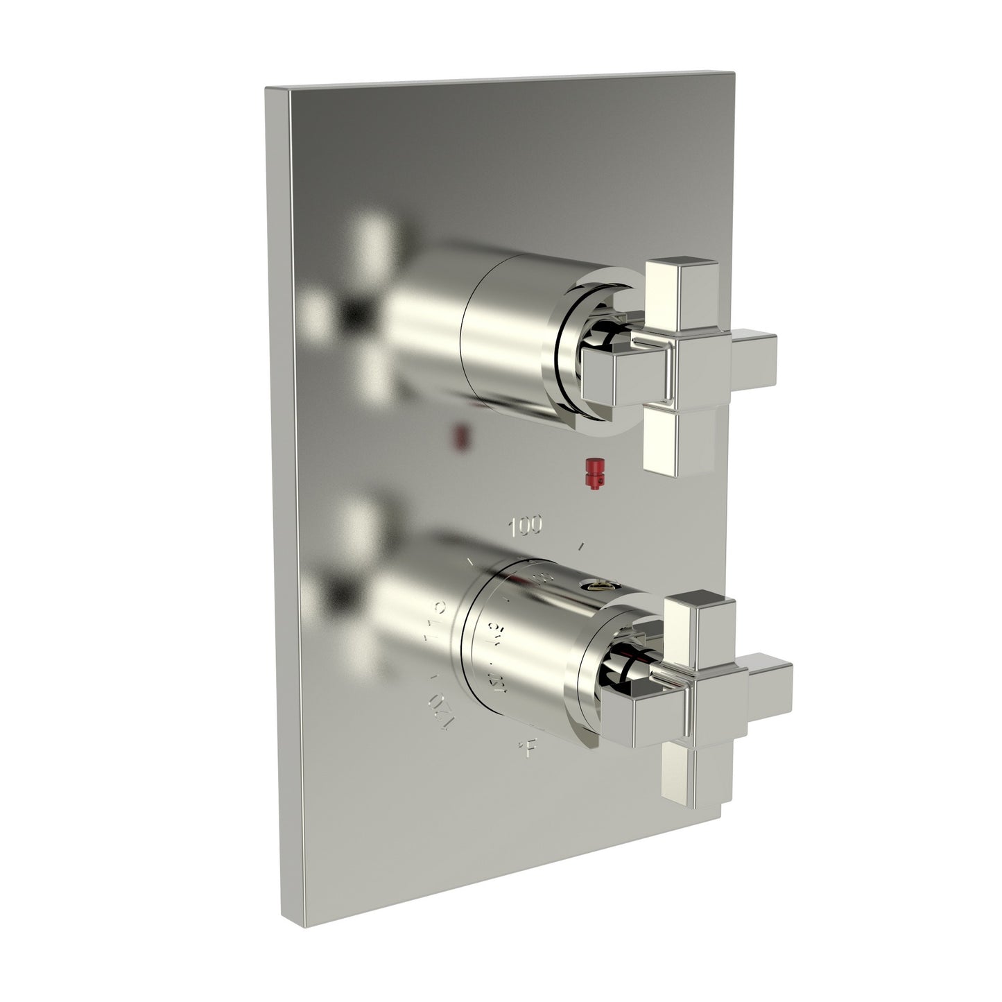 Newport Brass 3-3153TS Malvina 1/2" Square Thermostatic Trim Plate With Handle