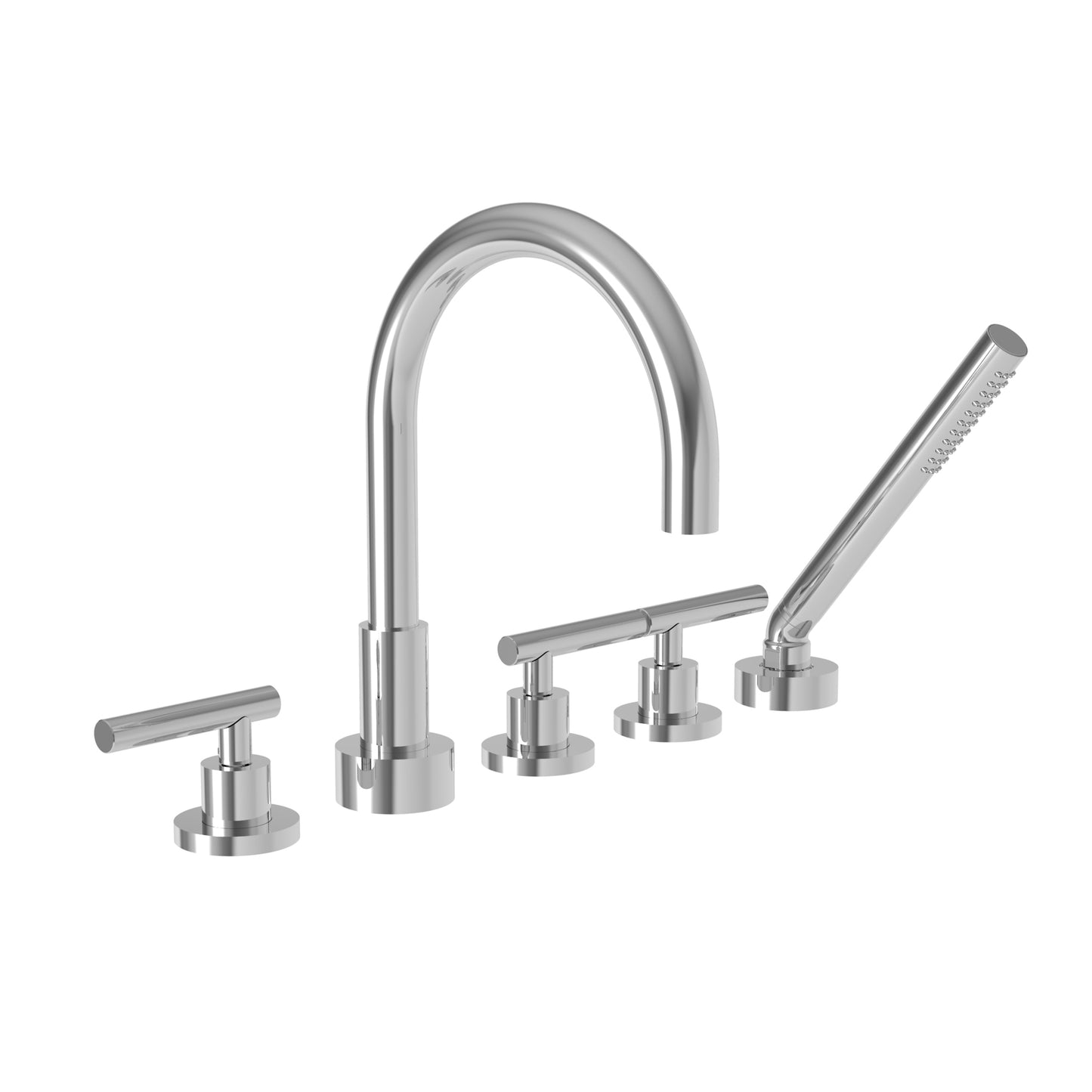 Newport Brass 3-997L East Linear Roman Tub Faucet with Hand Shower