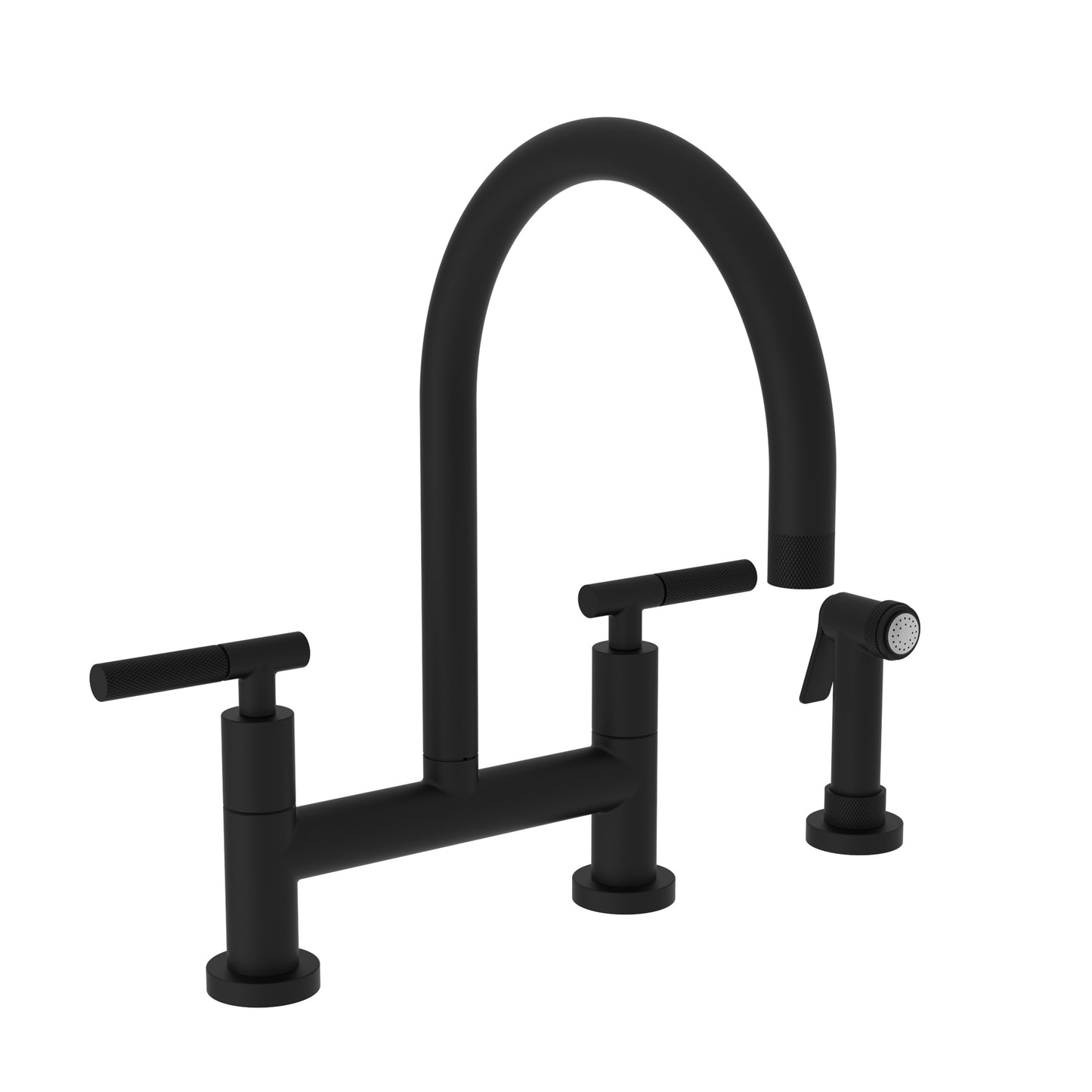Newport Brass 3290-5413 Muncy Kitchen Bridge Faucet with Side Spray