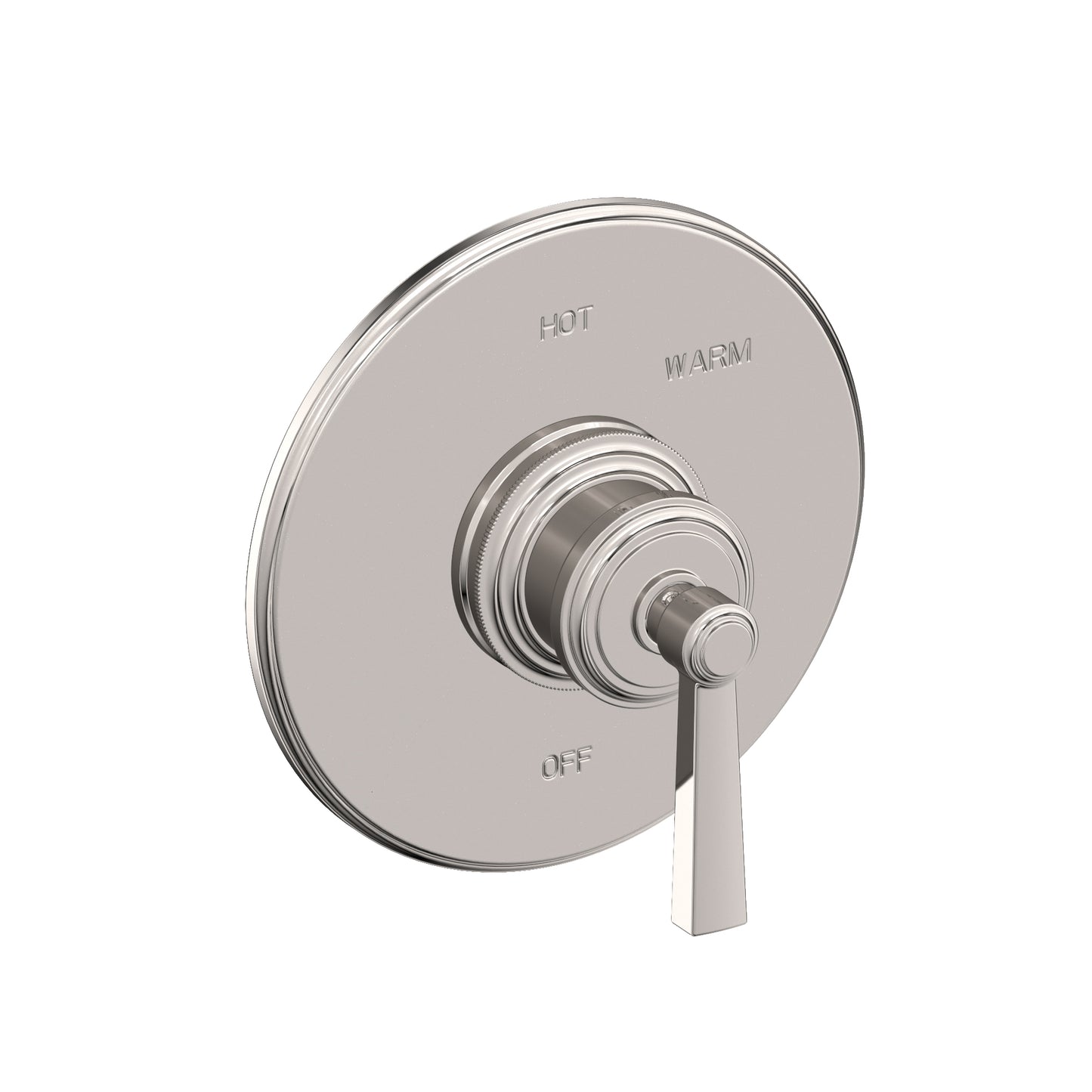 Newport Brass 4-1624BP Miro Balanced Pressure Shower Trim Plate With Handle. Less Showerhead, Arm And Flange.