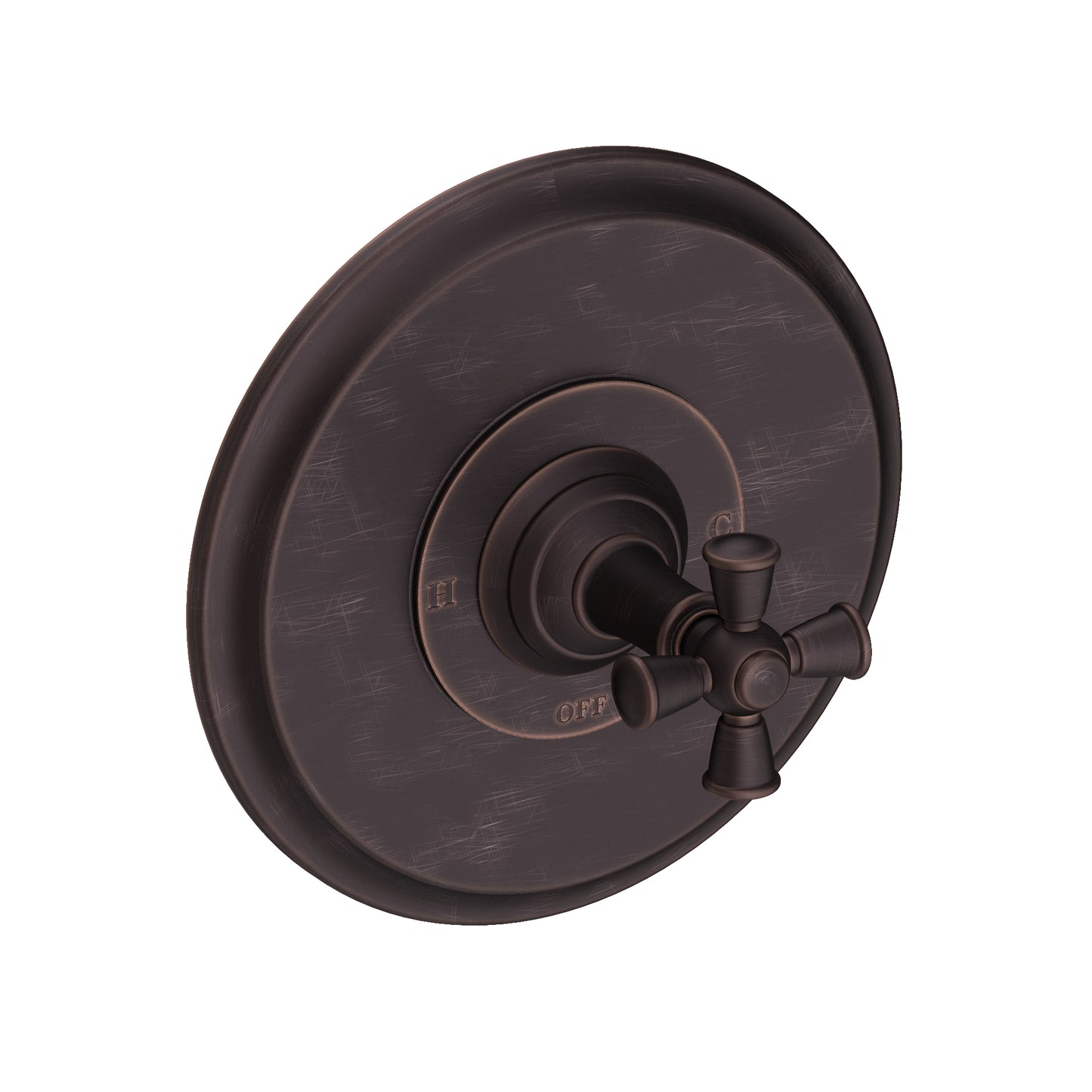 Newport Brass 4-2404BP Aylesbury Balanced Pressure Shower Trim Plate with Handle. Less showerhead, arm and flange.