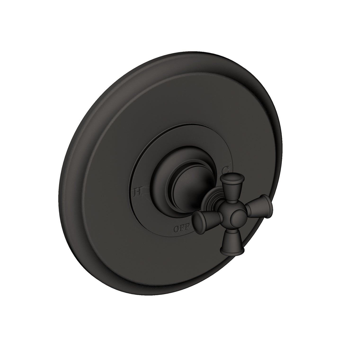 Newport Brass 4-2444BP Sutton Balanced Pressure Shower Trim Plate with Handle. Less showerhead, arm and flange.