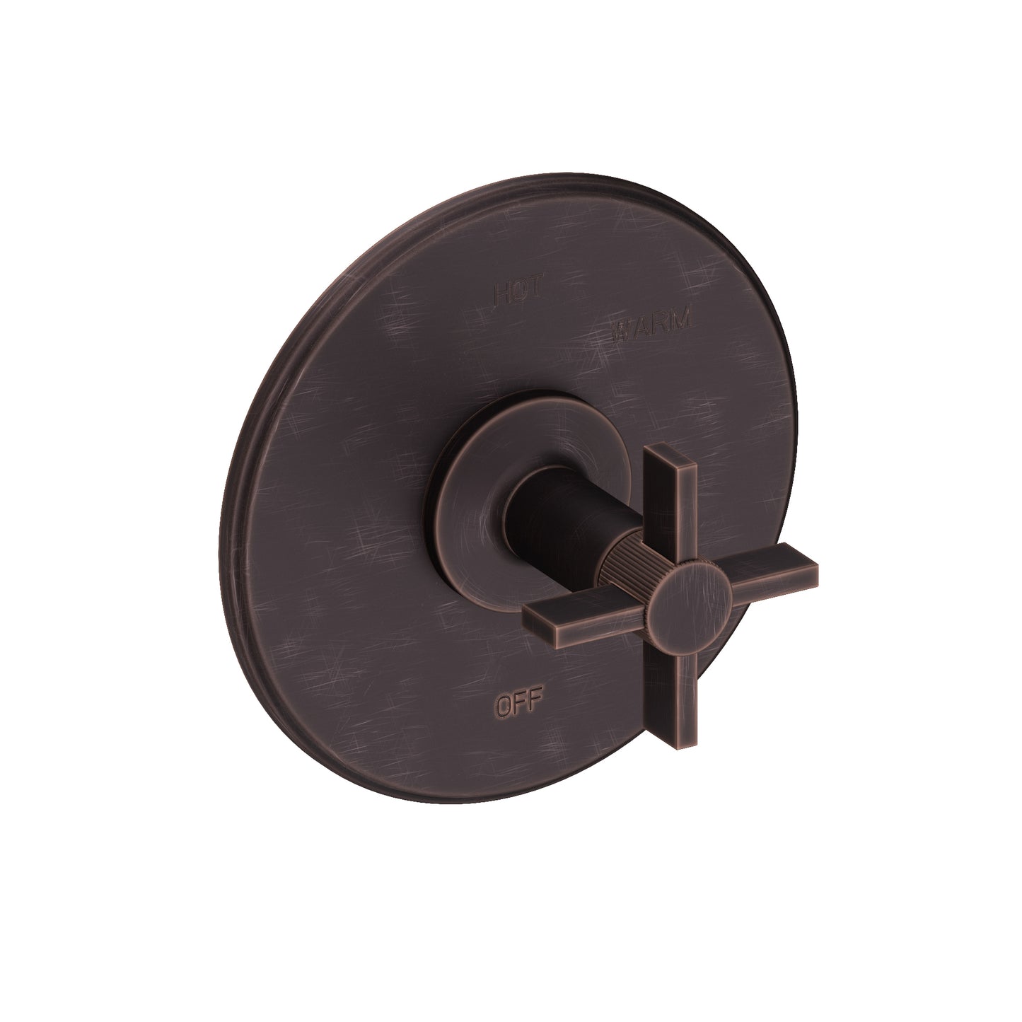 Newport Brass 4-3244BP Pardees Balanced Pressure Shower Trim Plate with Handle. Less showerhead, arm and flange.