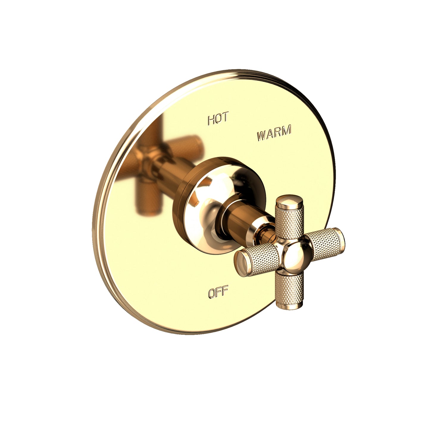 Newport Brass 4-3264BP Clemens Balanced Pressure Shower Trim Plate with Handle. Less showerhead, arm and flange.