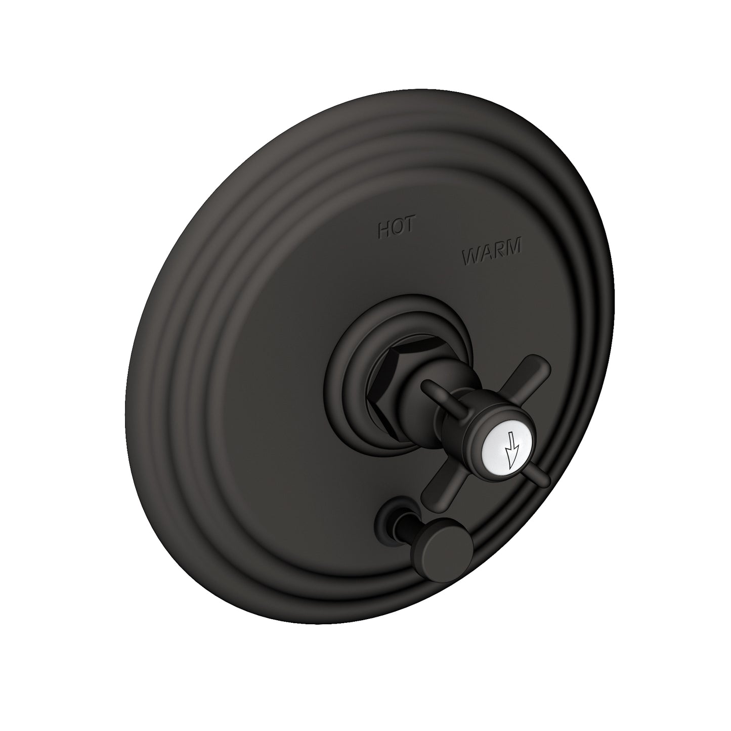 Newport Brass 5-1002BP Fairfield Balanced Pressure Tub & Shower Diverter Plate with Handle. Less Showerhead, arm and flange.