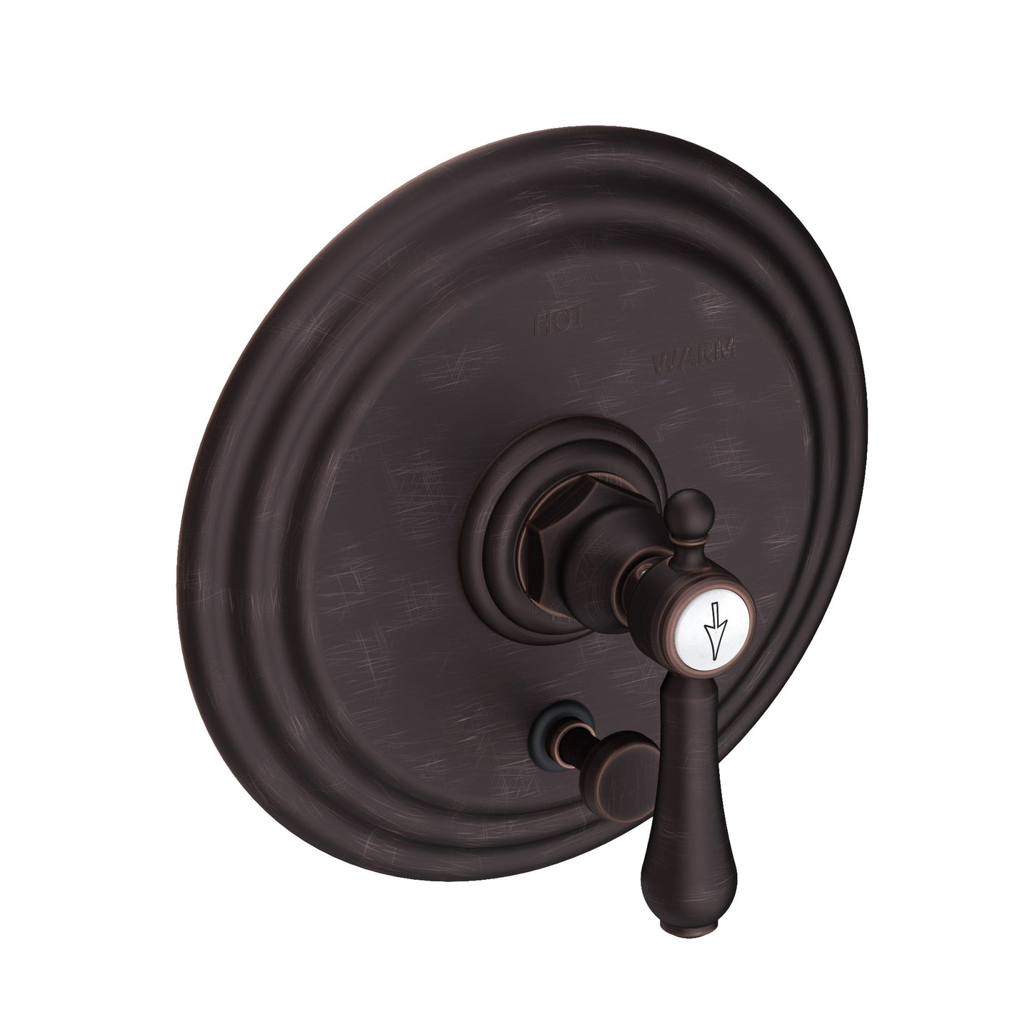 Newport Brass 5-1032BP Chesterfield Balanced Pressure Tub & Shower Diverter Plate with Handle. Less Showerhead, arm and flange.