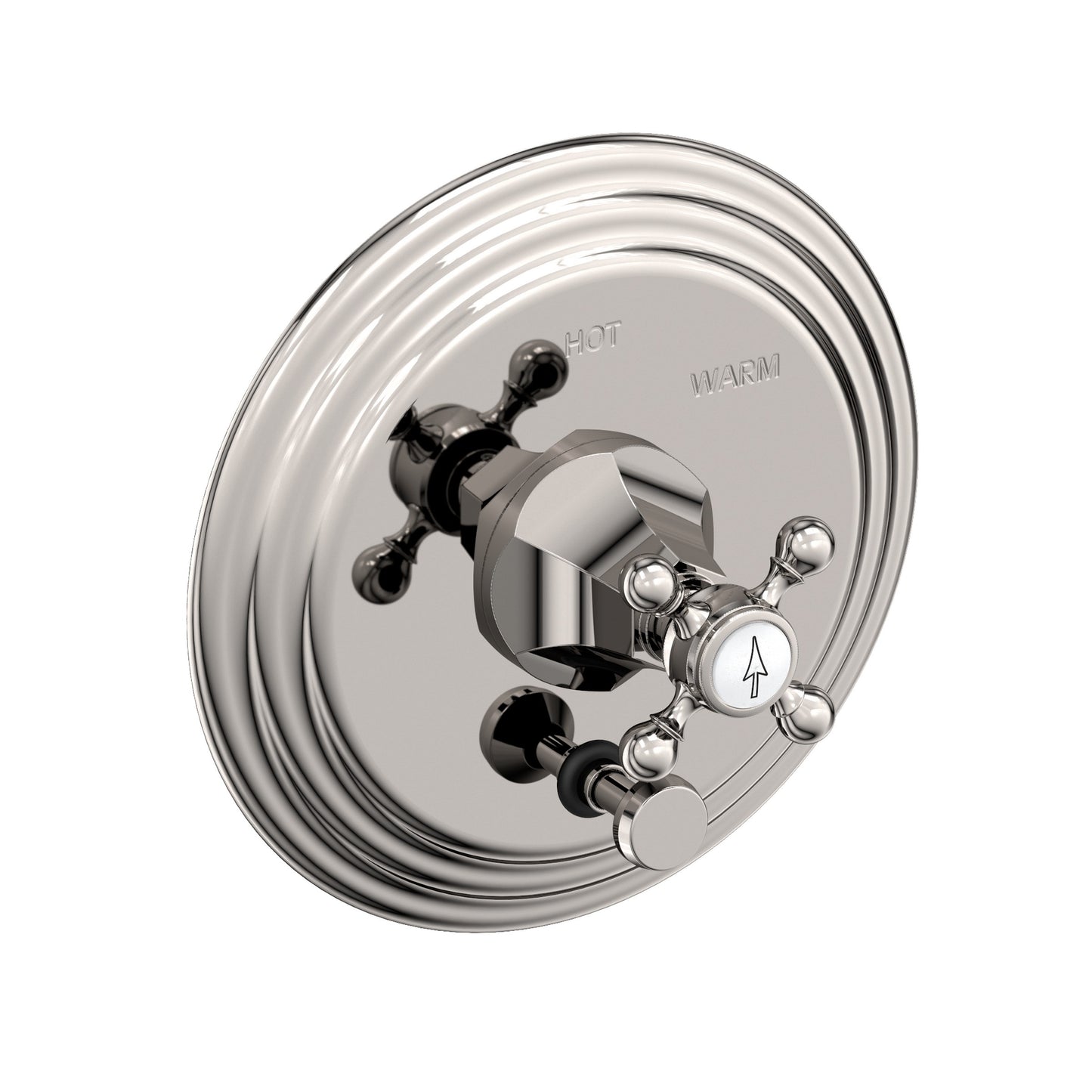 Newport Brass 5-1222BP Metropole Balanced Pressure Tub & Shower Diverter Plate With Handle