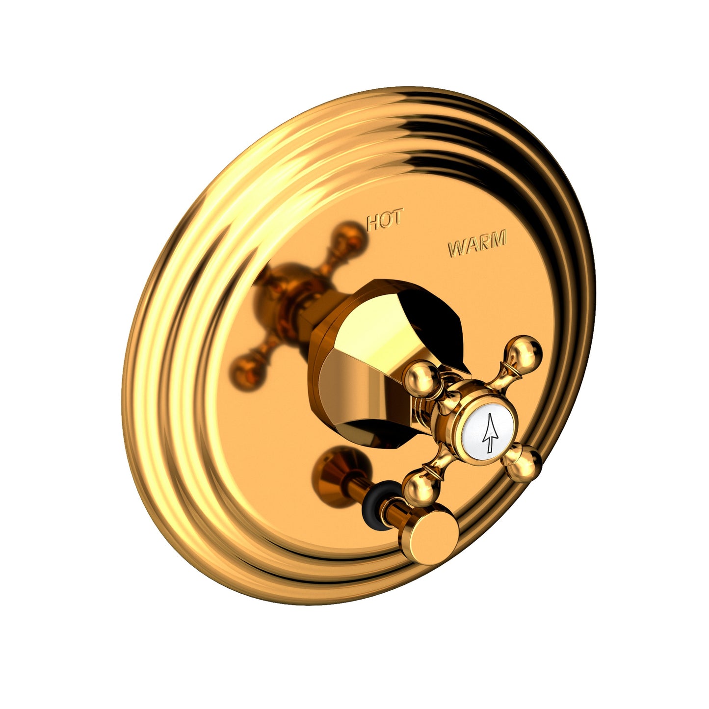 Newport Brass 5-1222BP Metropole Balanced Pressure Tub & Shower Diverter Plate with Handle. Less Showerhead, arm and flange.
